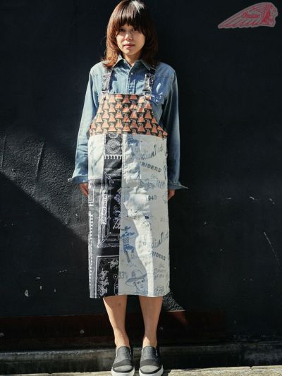 ≪50%OFF≫【INDIAN】<br>GARAGE WORK SKIRT≪返品・取寄対応不可≫