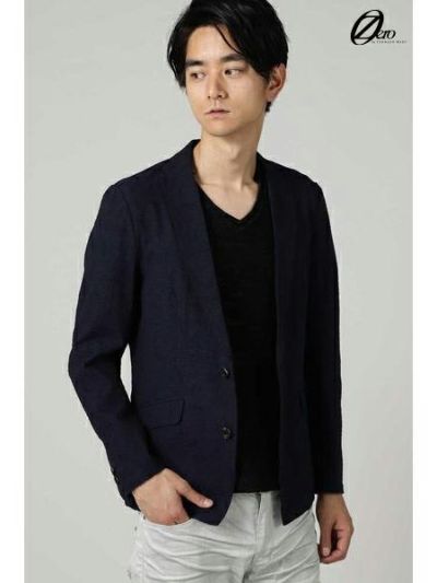 ≪80%OFF≫【ZERO by TORNADO MART】<br>フラワージャカードサッカージャケット≪返品・取寄対応不可≫