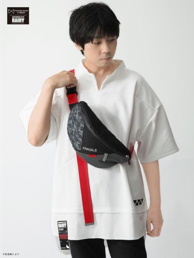 【POLYGON TAILOR FABRIC】<br>レイニィモデル：ボディバッグ