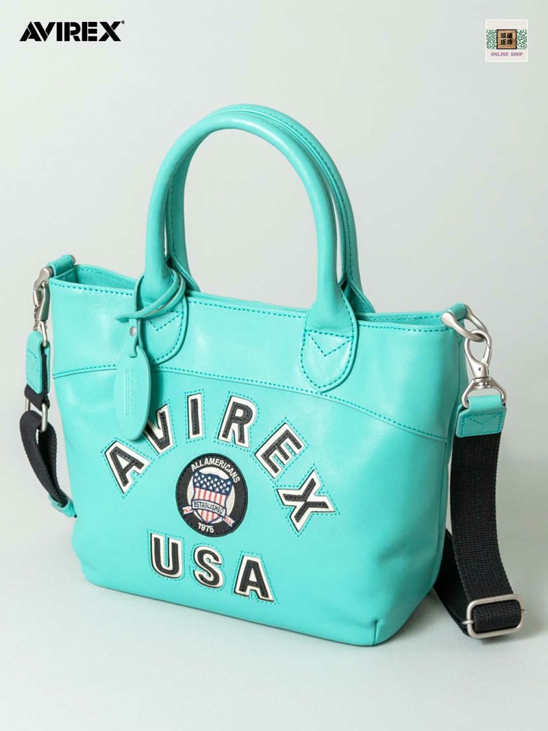 【AVIREX】“BULTO-VARSITY-”MINI TOTE BAG AVX5626