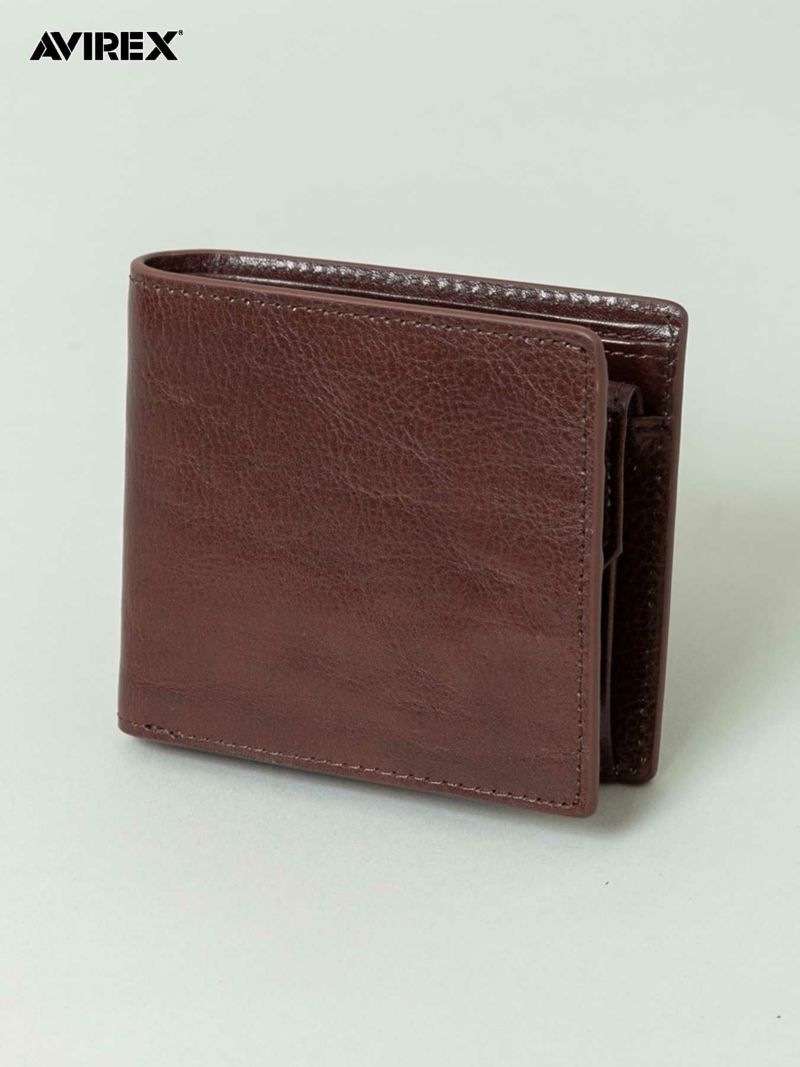 【AVIREX】“BEIDE” FOLDED WALLET AX9100