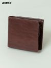 【AVIREX】“BEIDE” FOLDED WALLET AX9100