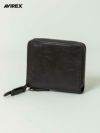 【AVIREX】“BEIDE” ROUND ZIP MIDDLE WALLET AX9101