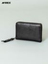 【AVIREX】“BEIDE” ROUND ZIP MINI WALLET AX9104