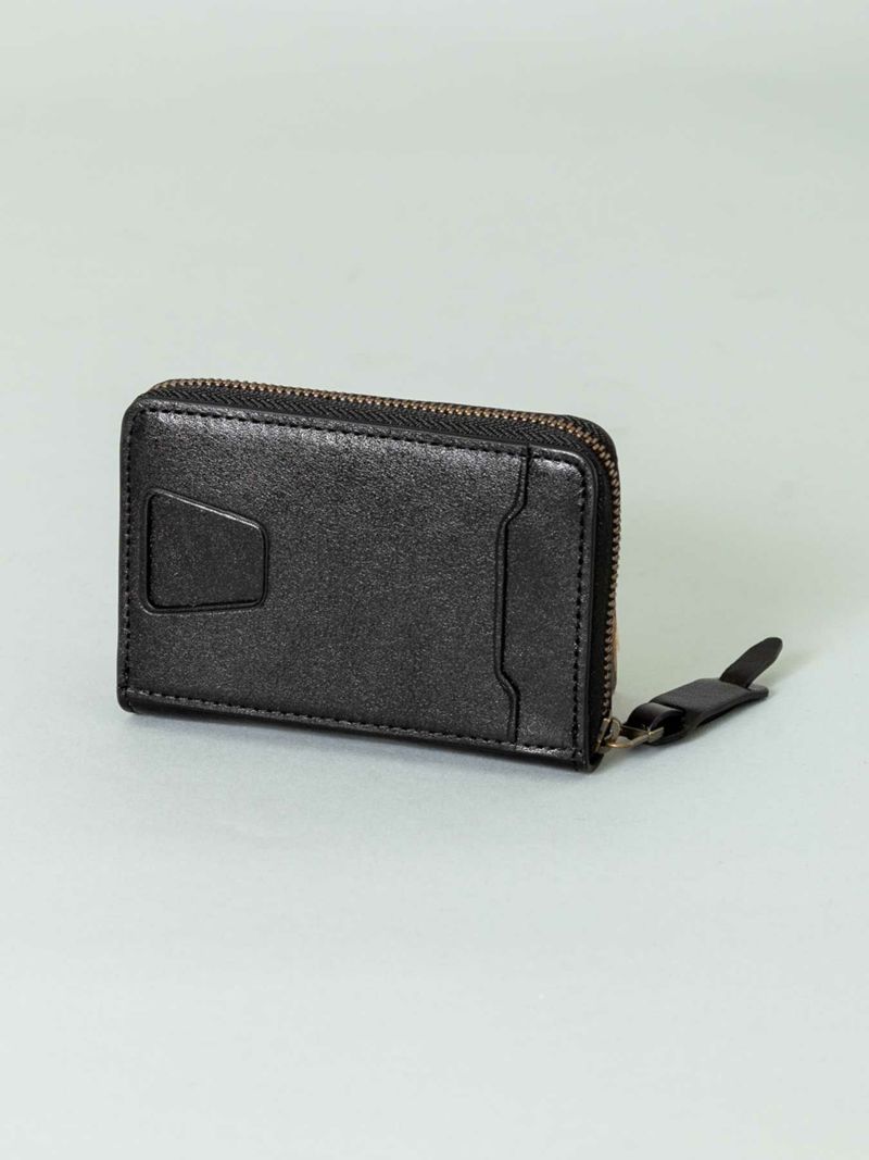 【AVIREX】“BEIDE” ROUND ZIP MINI WALLET AX9104