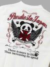 【PANDIESTA JAPAN】“ピンストライプパンダ”刺繍入りロンT