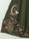 【今昔 -KON-JAKU-】“梅花の宴”総刺繍2WAYロングスカート〔別注〕
