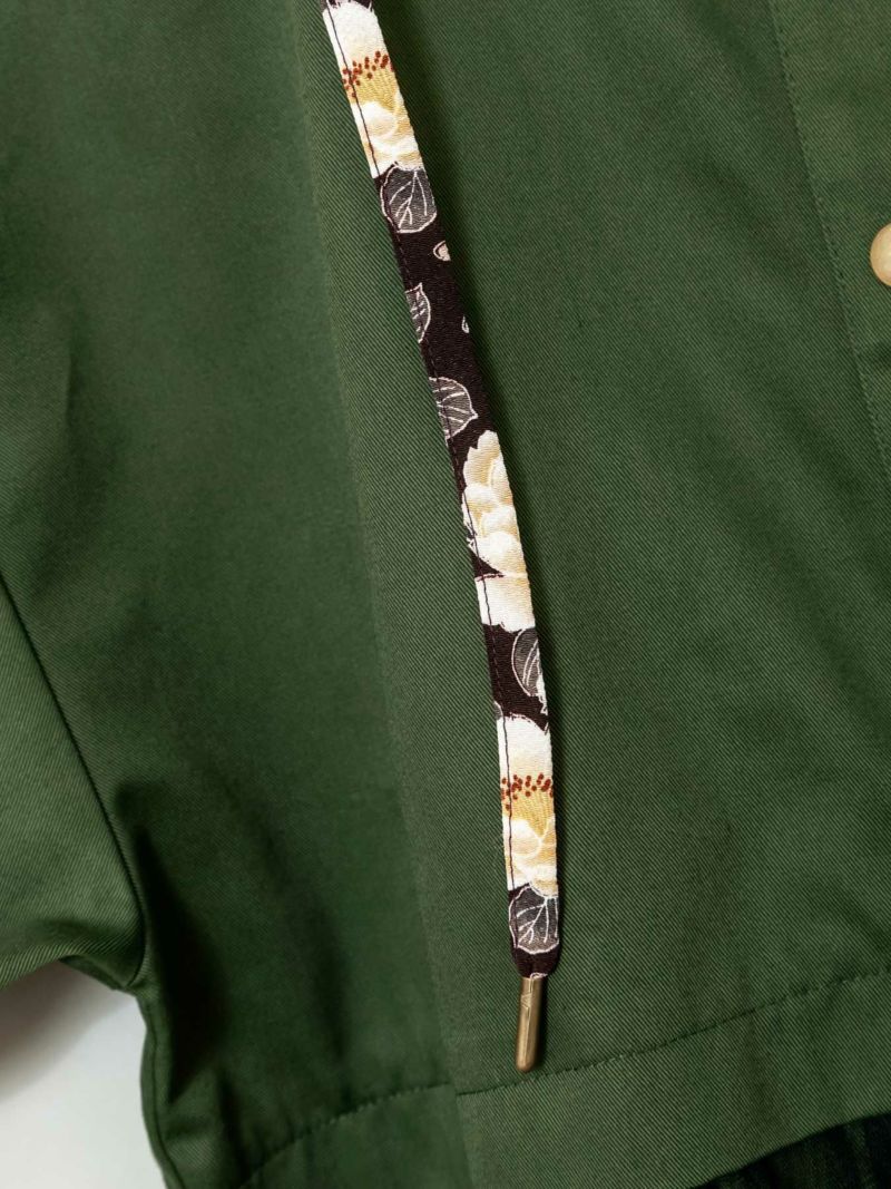 【雅結 -YuU-】“ゼンマイ仕掛けの門”総刺繍チュール遣いロングジャケット