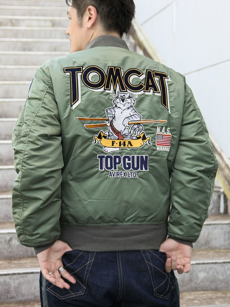 【AVIREX】“TOMCAT”MA-1 JACKET