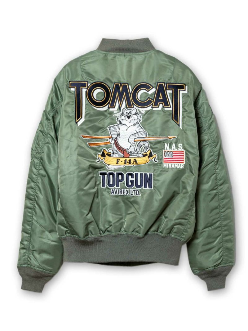 【AVIREX】“TOMCAT”MA-1 JACKET