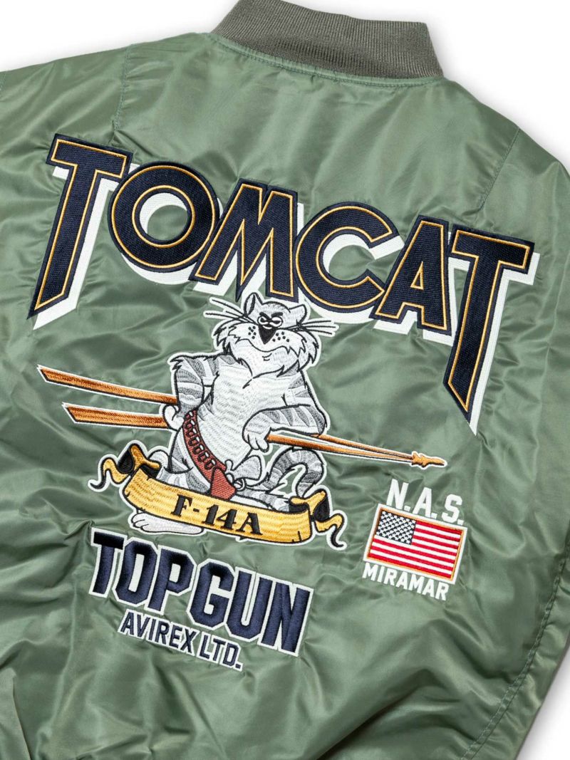 【AVIREX】“TOMCAT”MA-1 JACKET