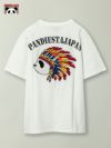 【PANDIESTA JAPAN】“PANDIAN”刺繍入りTシャツ