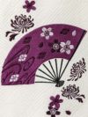 【雅結】“菊と桜”総刺繍ふくれジャガード素材 和生地遣いZIPパーカー