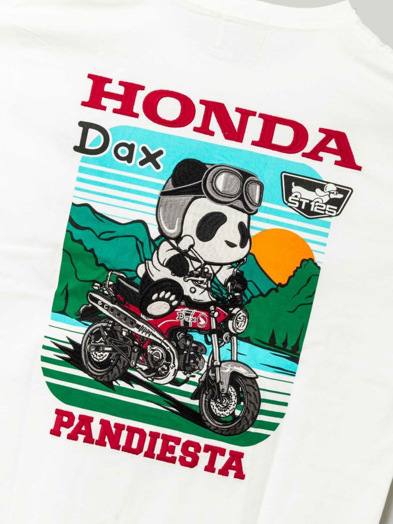 【HONDA×PANDIESTA JAPAN】“DAX125”刺繍入りロンT