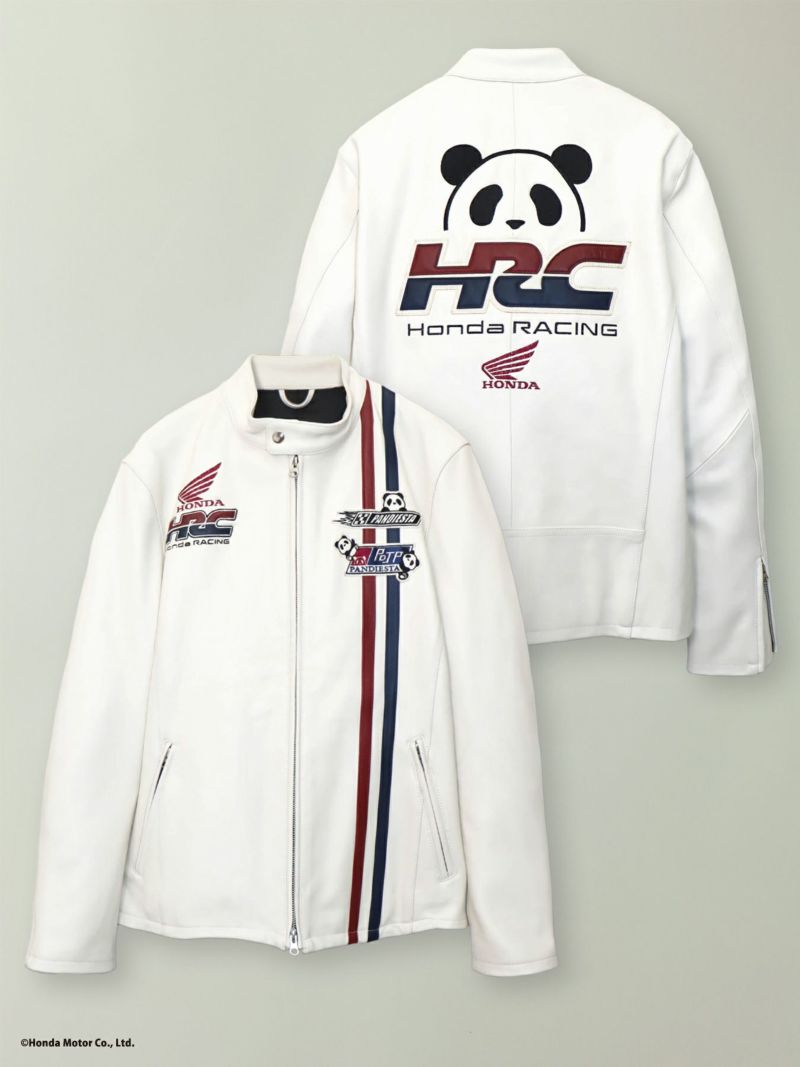 【HONDA×PANDIESTA JAPAN】“HRC”ラムレザー レーシングジャケット