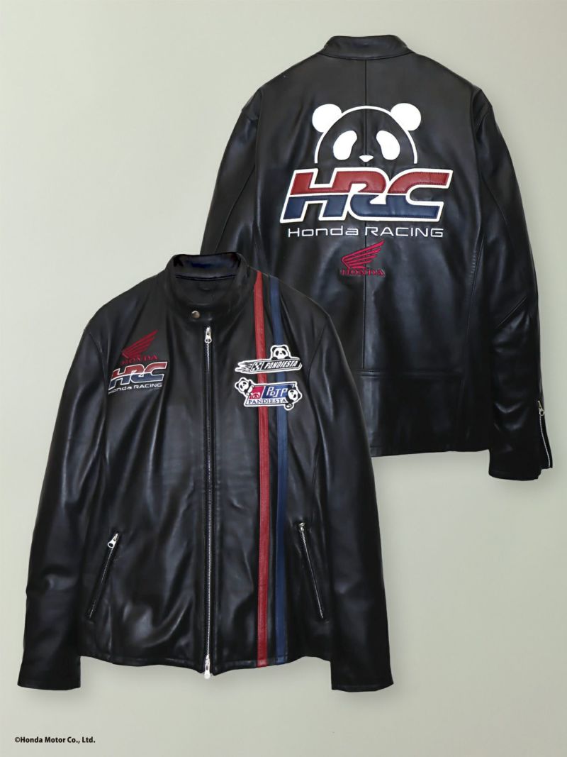 【HONDA×PANDIESTA JAPAN】“HRC”ラムレザー レーシングジャケット