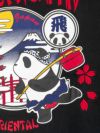 【PANDIESTA JAPAN】“飛脚熊猫”刺繍入りZIPパーカー〔別注〕