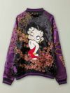 【FLAGSTAFF×BETTY BOOP】“ドレスベティ”総刺繍リバーシブルスカジャン