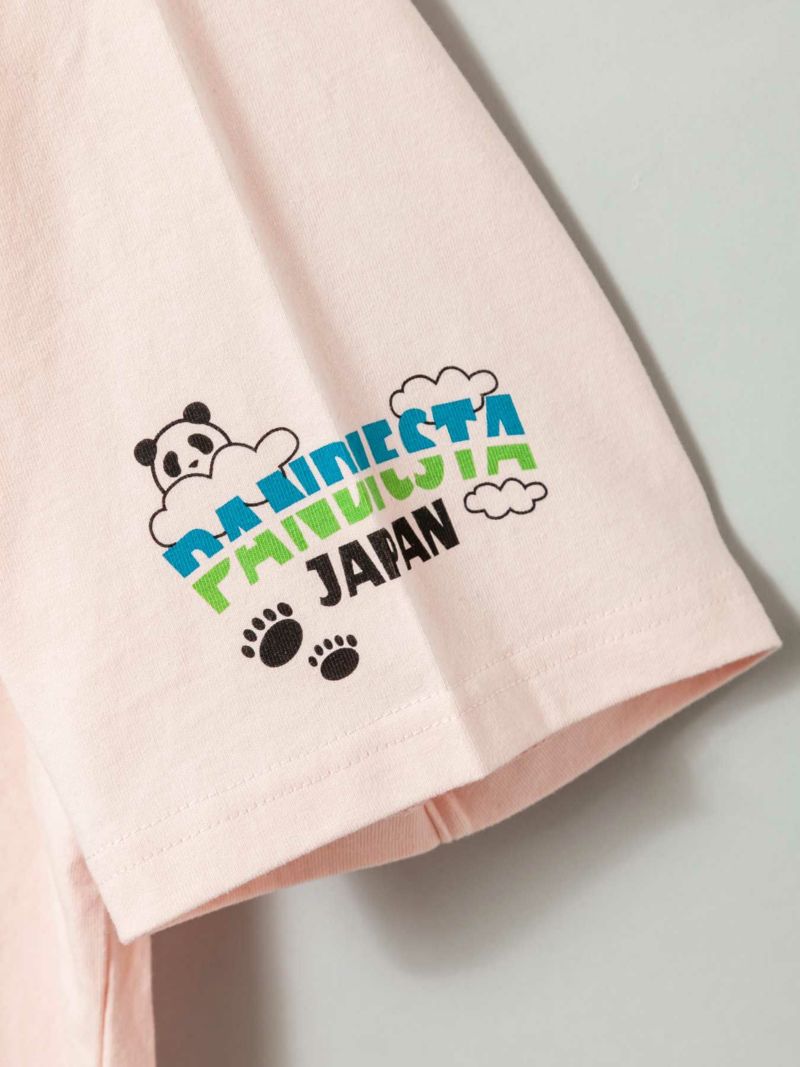 【PANDIESTA JAPAN】“トゥクトゥク”刺繍入りTシャツ