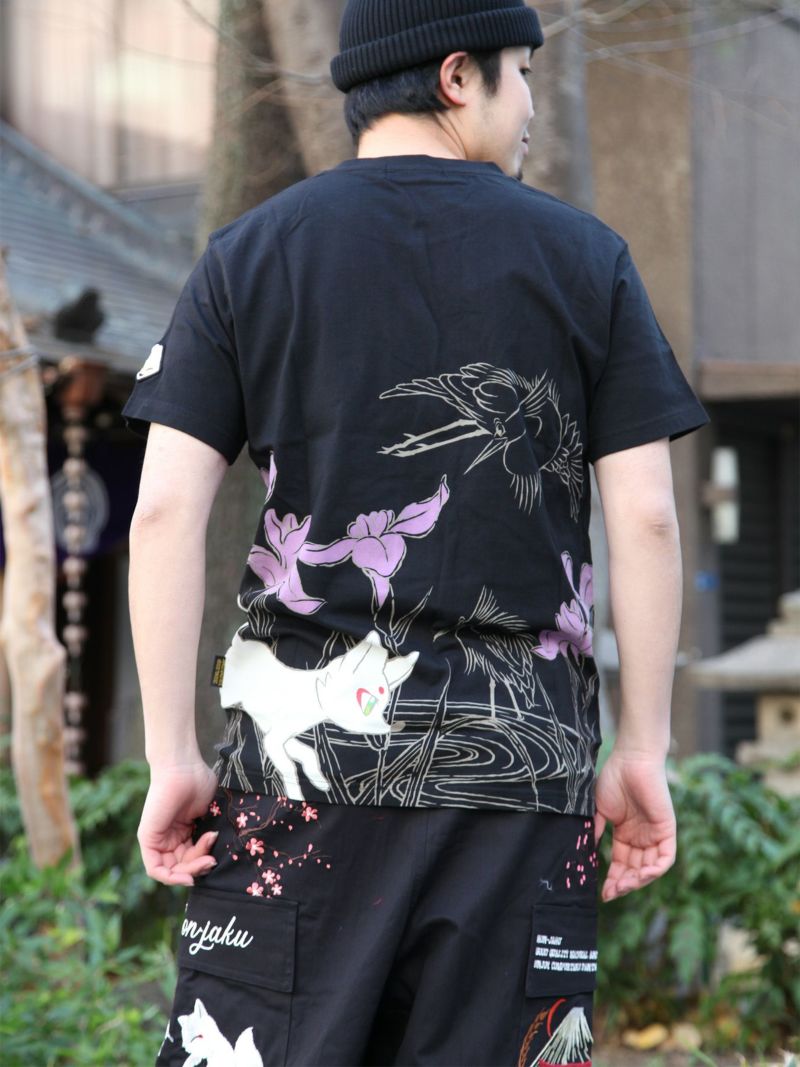 【今昔 -KON-JAKU-】“ことこと物語”刺繍入りTシャツ