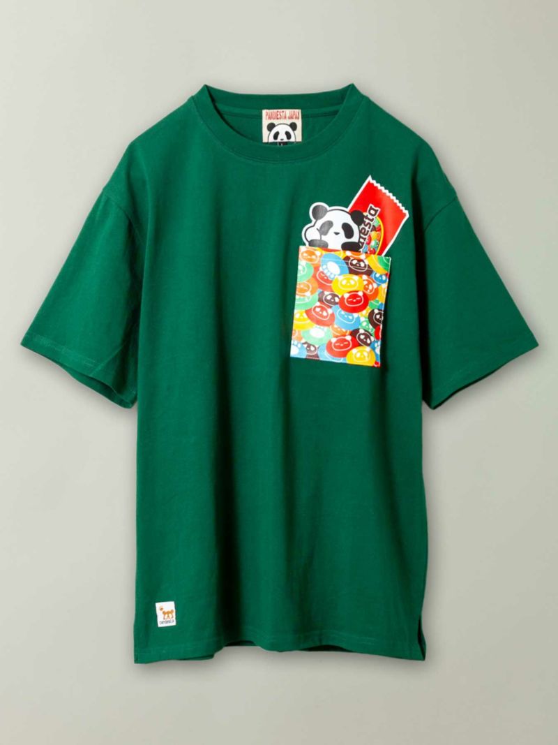 【PANDIESTA JAPAN】“カラフルスイーツ”ポケットTシャツ