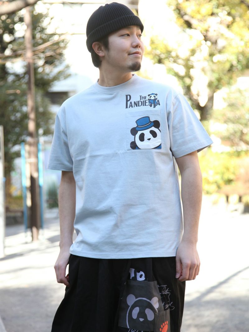 【PANDIESTA JAPAN】“ハンドシグナル”プリントTシャツ