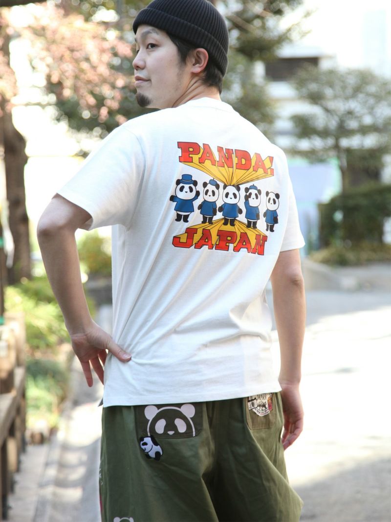 【PANDIESTA JAPAN】“ハンドシグナル”プリントTシャツ