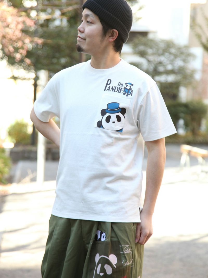 【PANDIESTA JAPAN】“ハンドシグナル”プリントTシャツ