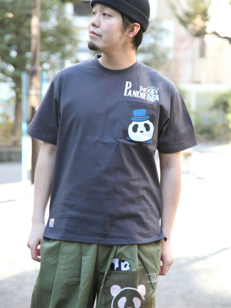 【PANDIESTA JAPAN】“ハンドシグナル”プリントTシャツ