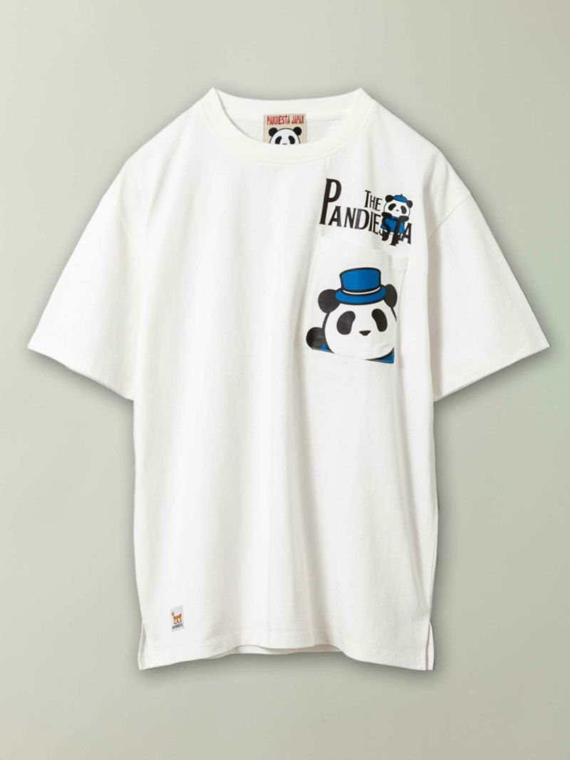 【PANDIESTA JAPAN】“ハンドシグナル”プリントTシャツ