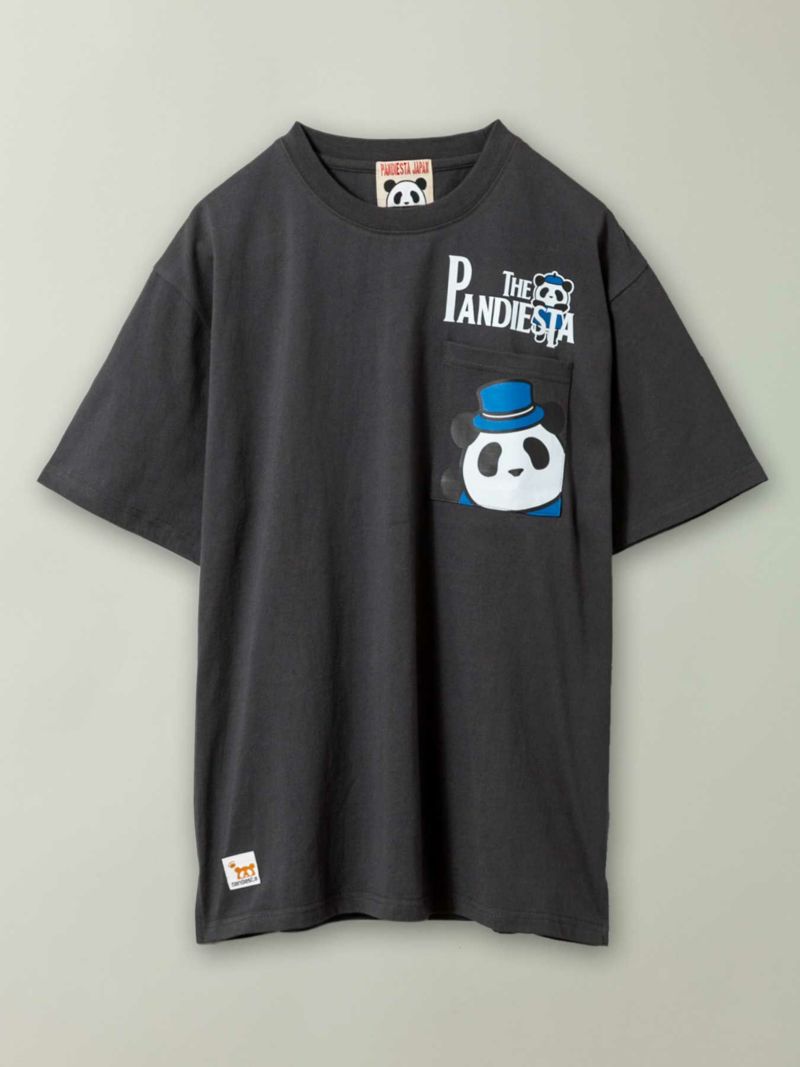 【PANDIESTA JAPAN】“ハンドシグナル”プリントTシャツ