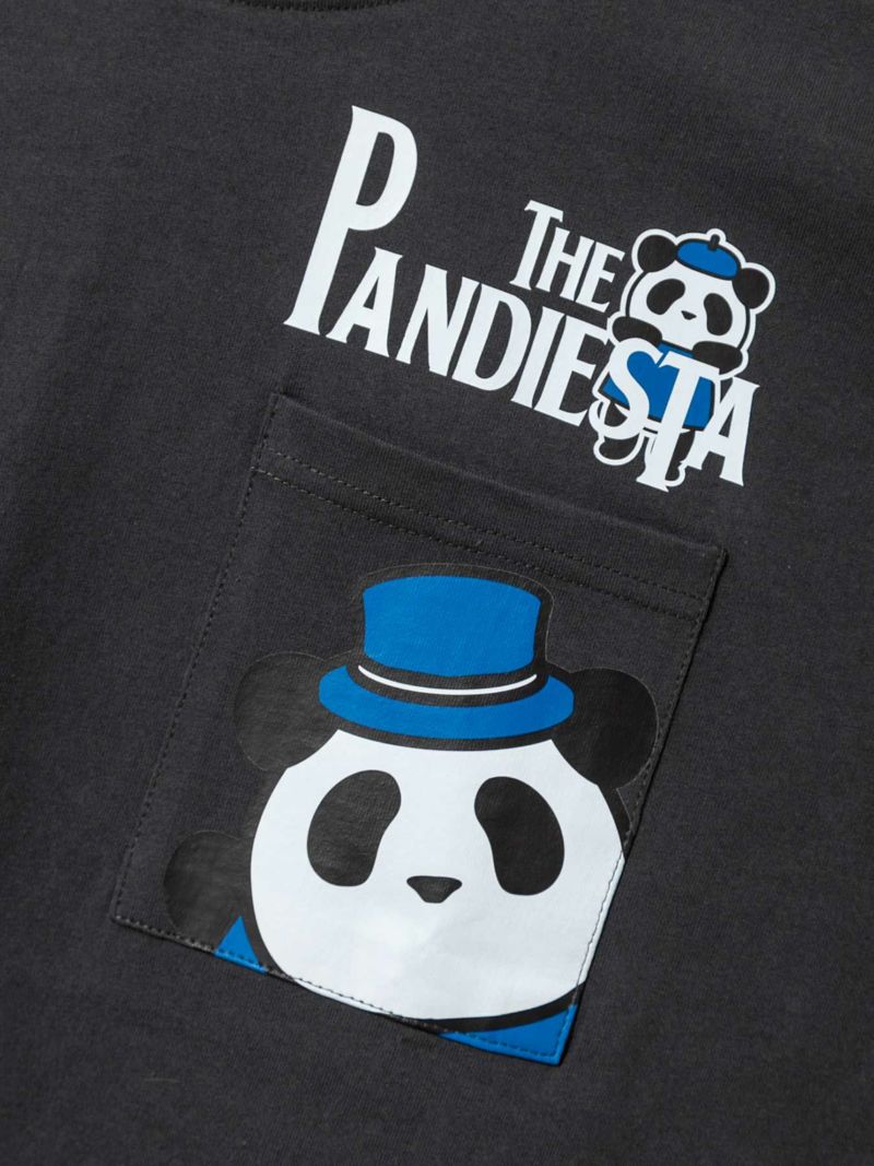 【PANDIESTA JAPAN】“ハンドシグナル”プリントTシャツ