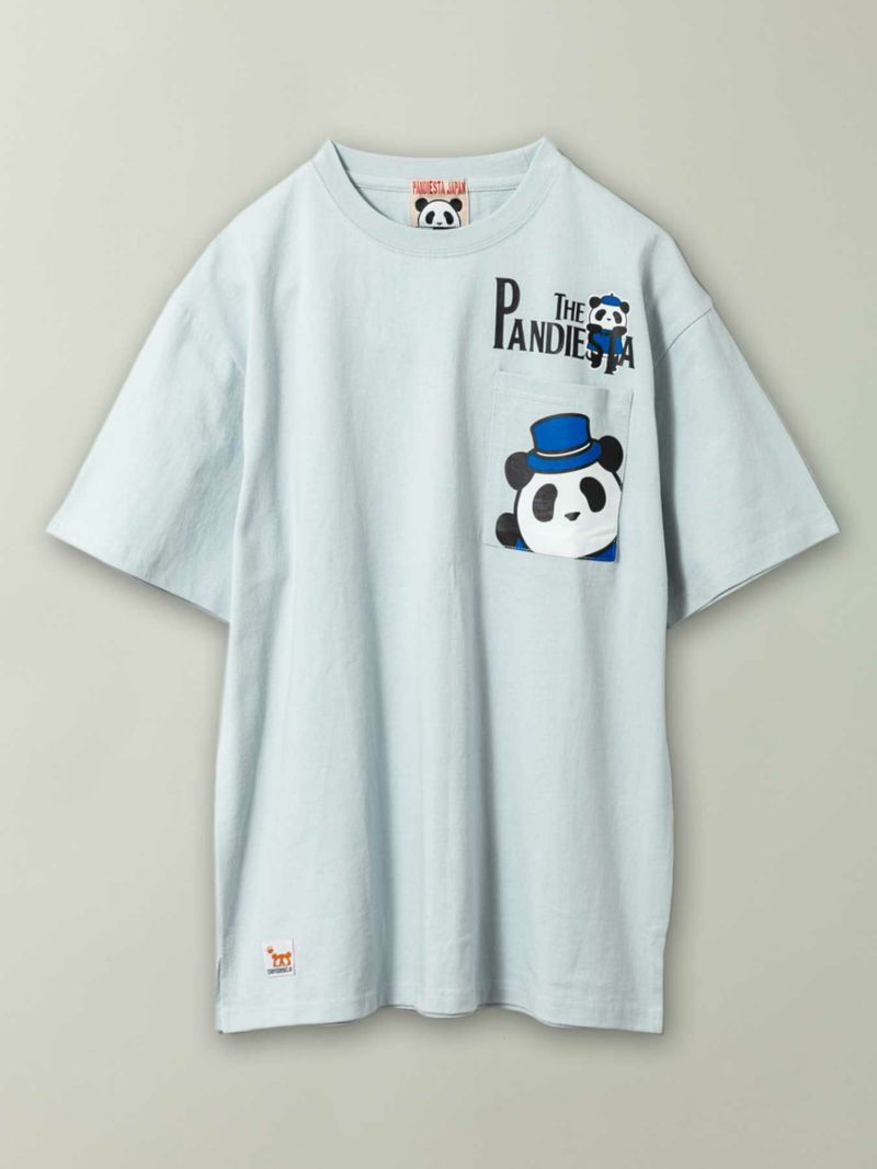 【PANDIESTA JAPAN】“ハンドシグナル”プリントTシャツ