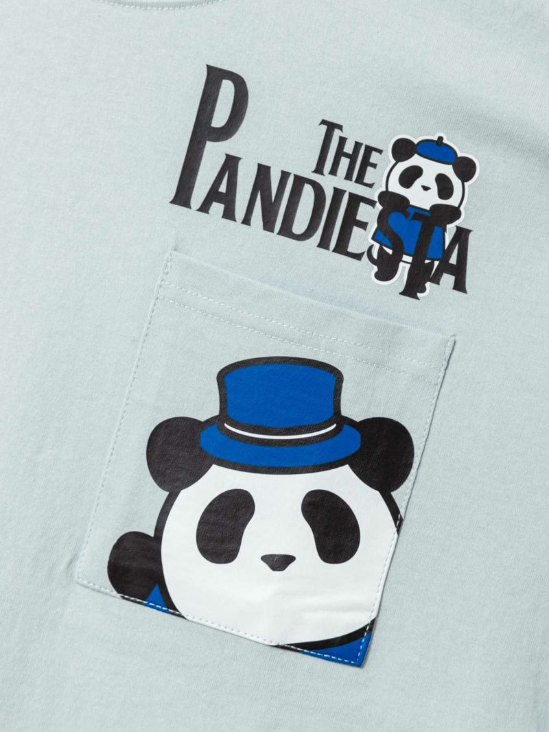 【PANDIESTA JAPAN】“ハンドシグナル”プリントTシャツ