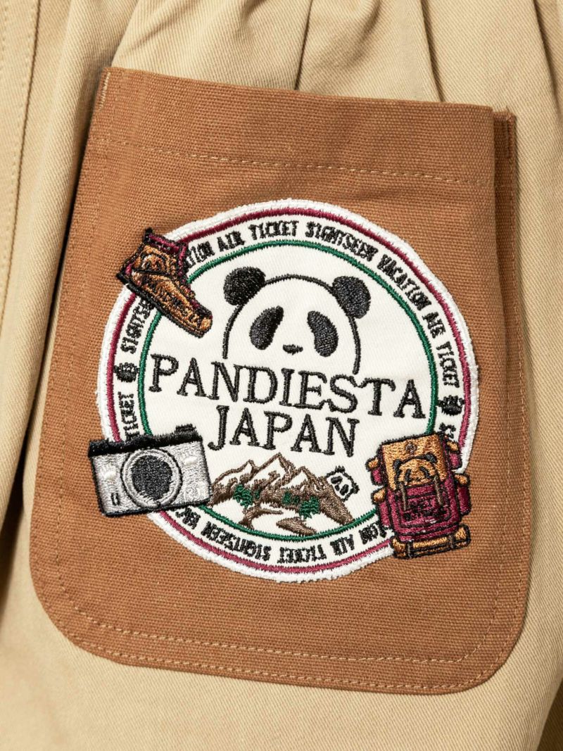 【PANDIESTA JAPAN】“トラベルパンダ”バルーンパンツ〔別注〕