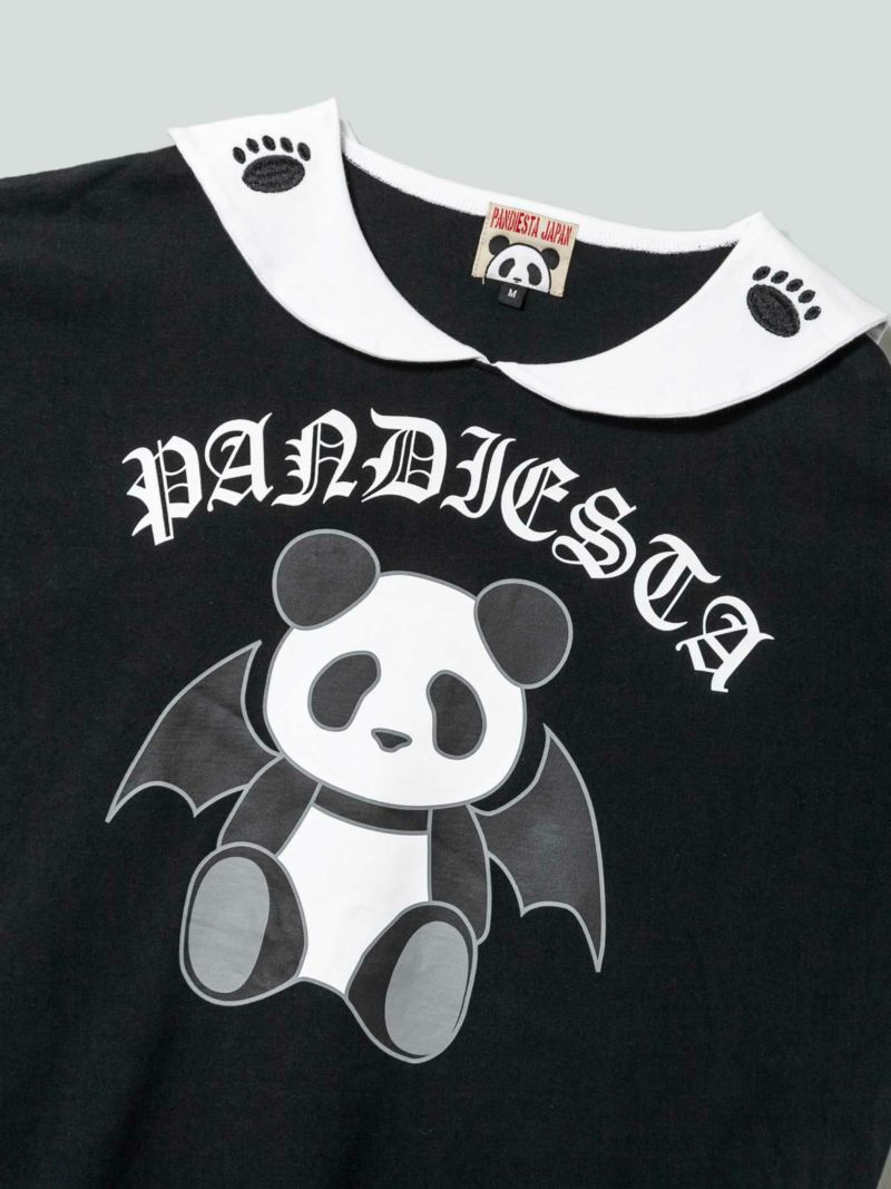 【PANDIESTA JAPAN】“デビルパンダさん”セーラー半袖BIG Tシャツ