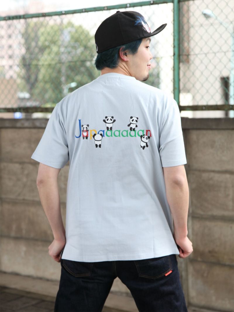 【PANDIESTA JAPAN】“リサーチパンダ”プリントTシャツ