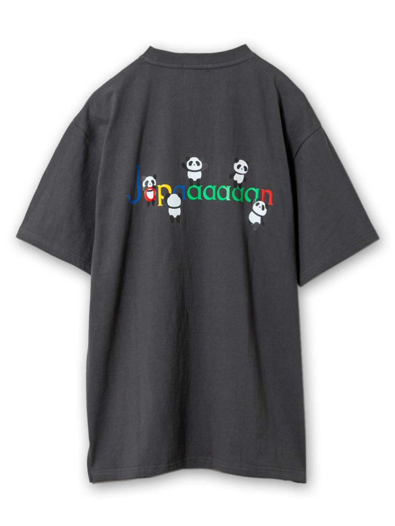 【PANDIESTA JAPAN】“リサーチパンダ”プリントTシャツ