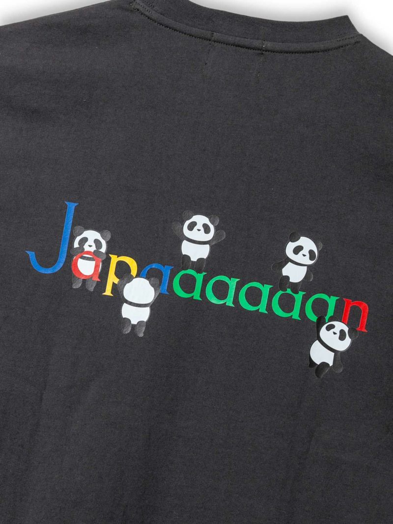 【PANDIESTA JAPAN】“リサーチパンダ”プリントTシャツ