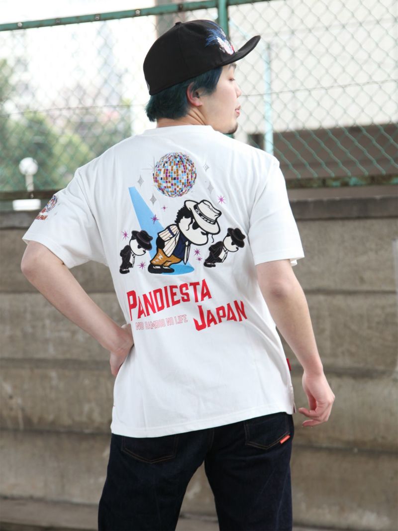 【PANDIESTA JAPAN】“KING OF PDJ”刺繍入りTシャツ