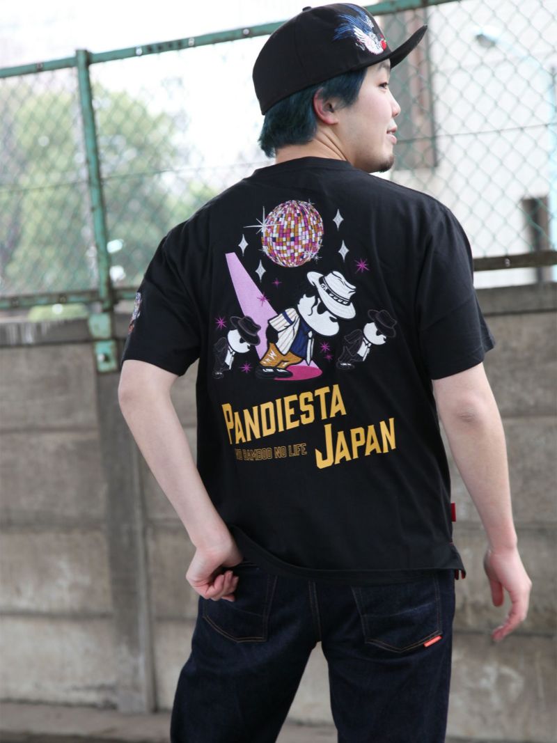 【PANDIESTA JAPAN】“KING OF PDJ”刺繍入りTシャツ