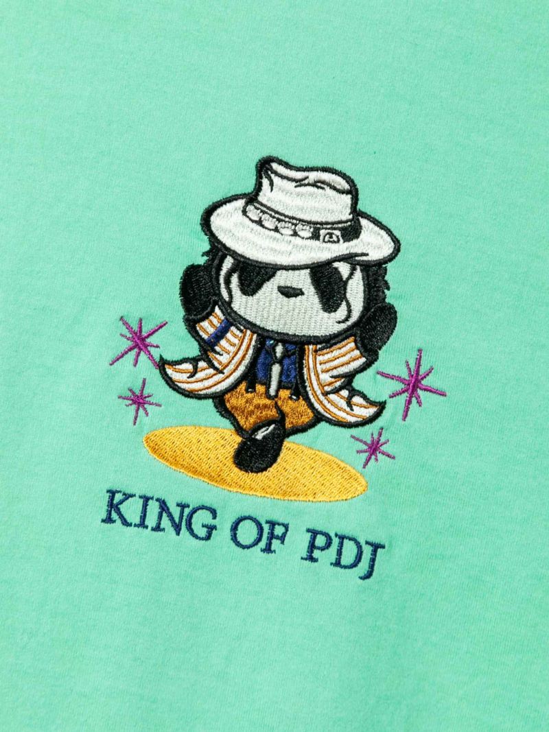 【PANDIESTA JAPAN】“KING OF PDJ”刺繍入りTシャツ