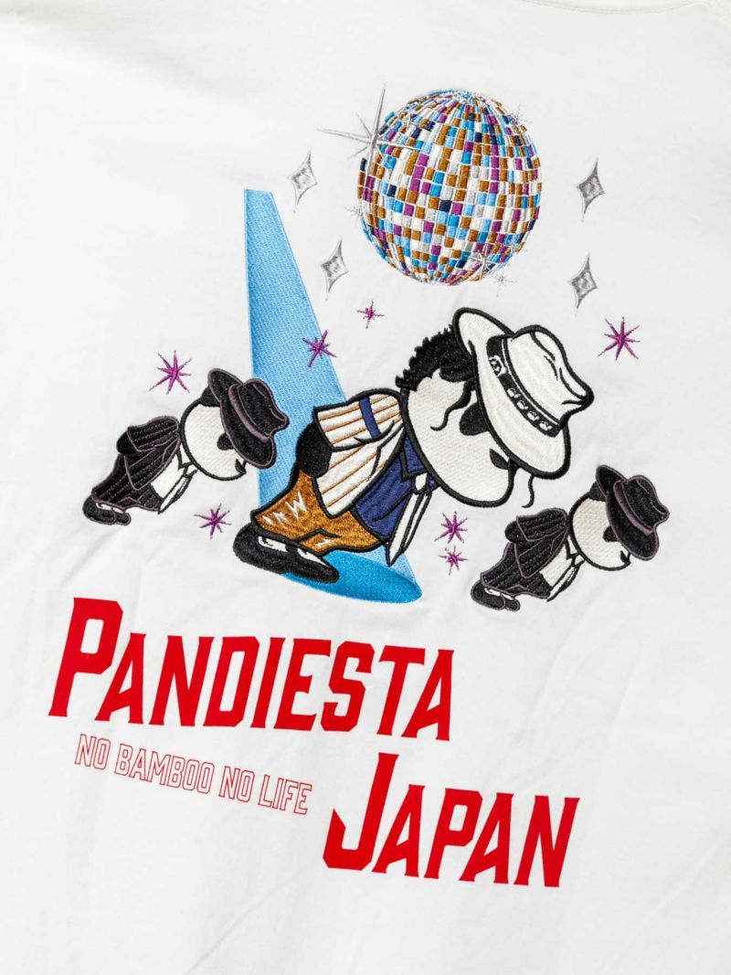 【PANDIESTA JAPAN】“KING OF PDJ”刺繍入りTシャツ