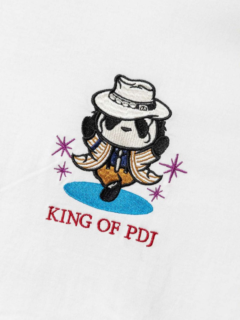 【PANDIESTA JAPAN】“KING OF PDJ”刺繍入りTシャツ