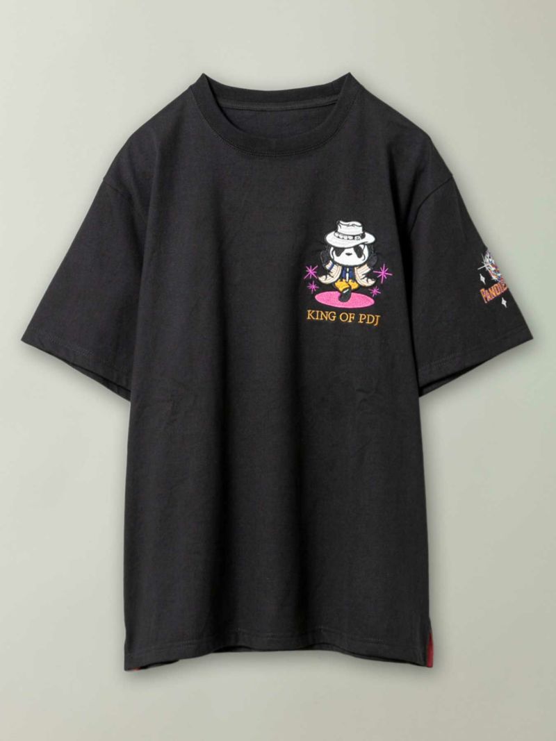 【PANDIESTA JAPAN】“KING OF PDJ”刺繍入りTシャツ