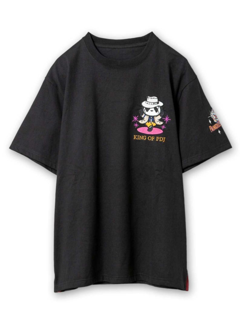 【PANDIESTA JAPAN】“KING OF PDJ”刺繍入りTシャツ