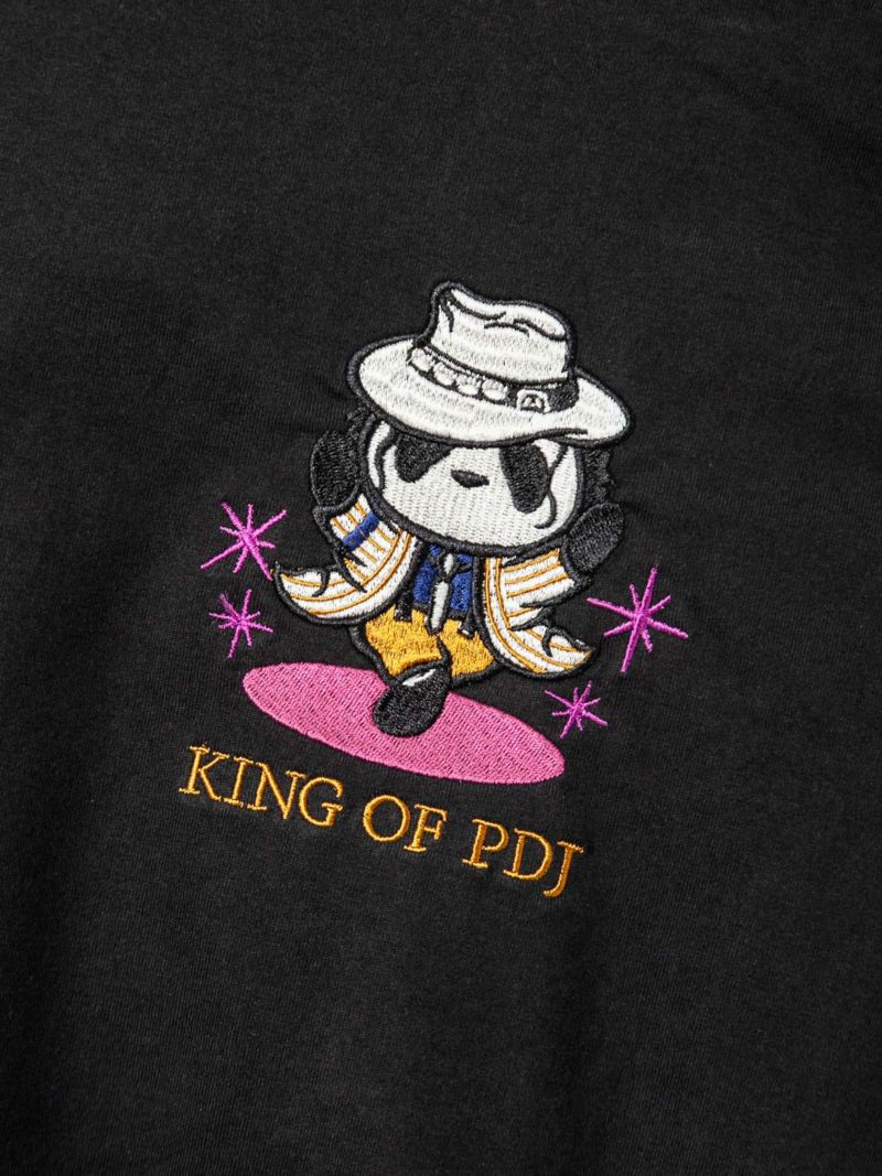 【PANDIESTA JAPAN】“KING OF PDJ”刺繍入りTシャツ