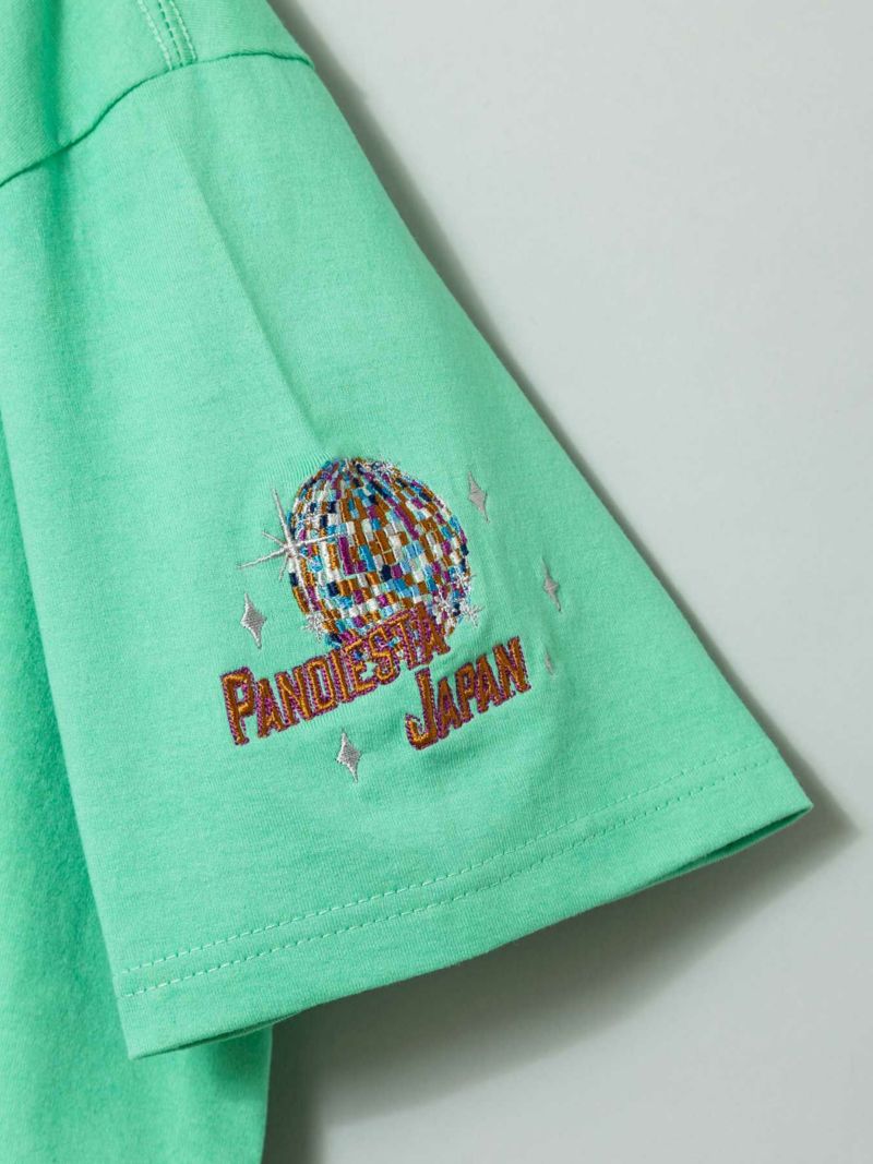 【PANDIESTA JAPAN】“KING OF PDJ”刺繍入りTシャツ