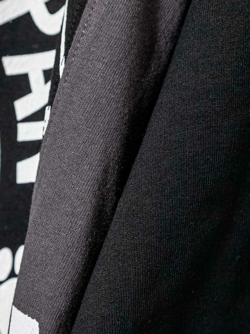 PANDIESTA JAPAN】チェック切替リメイクBIGシルエットTシャツ