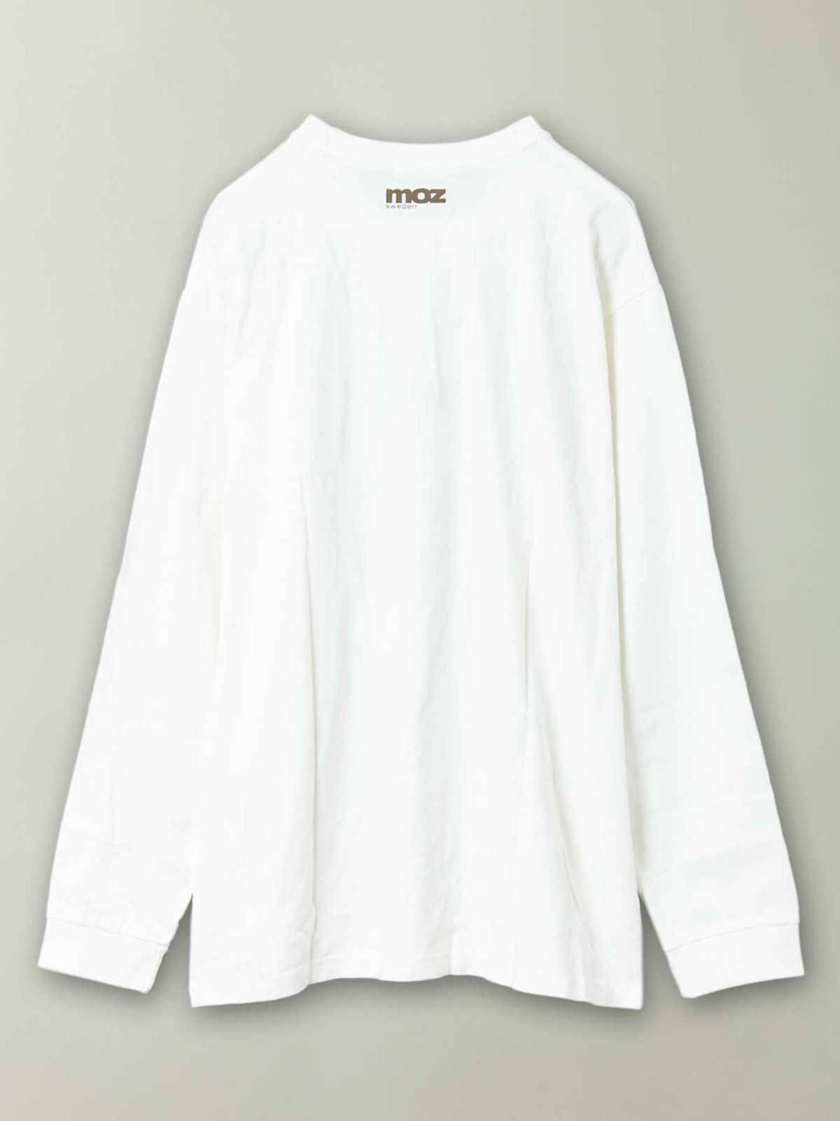 【moz】エルク刺繍入りロンT〔別注〕